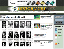 Tablet Screenshot of historianet.com.br